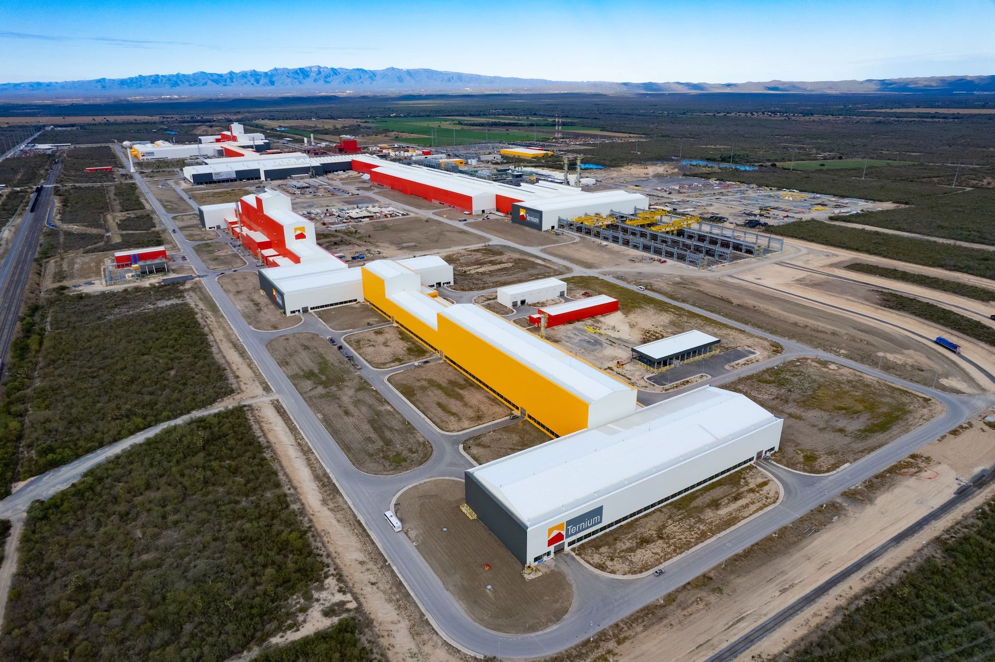 Mexico The Ternium Industrial Center in Pesquería grows